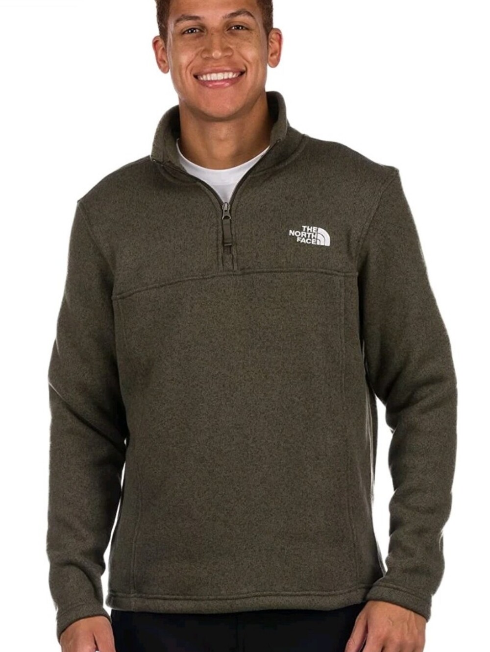 Mens The North Face Tsillan Fleece Half Zip Jacket Coat NF Sz Xlarge